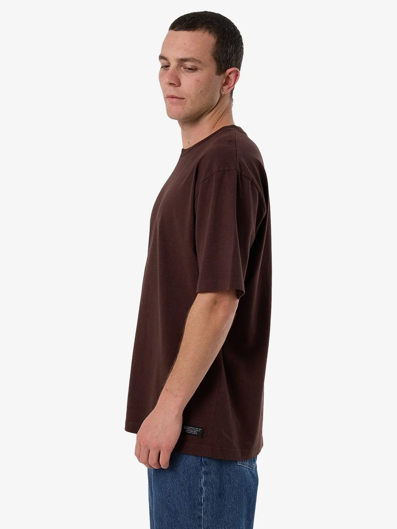 Thrills Military Oversize Fit Tee - Java