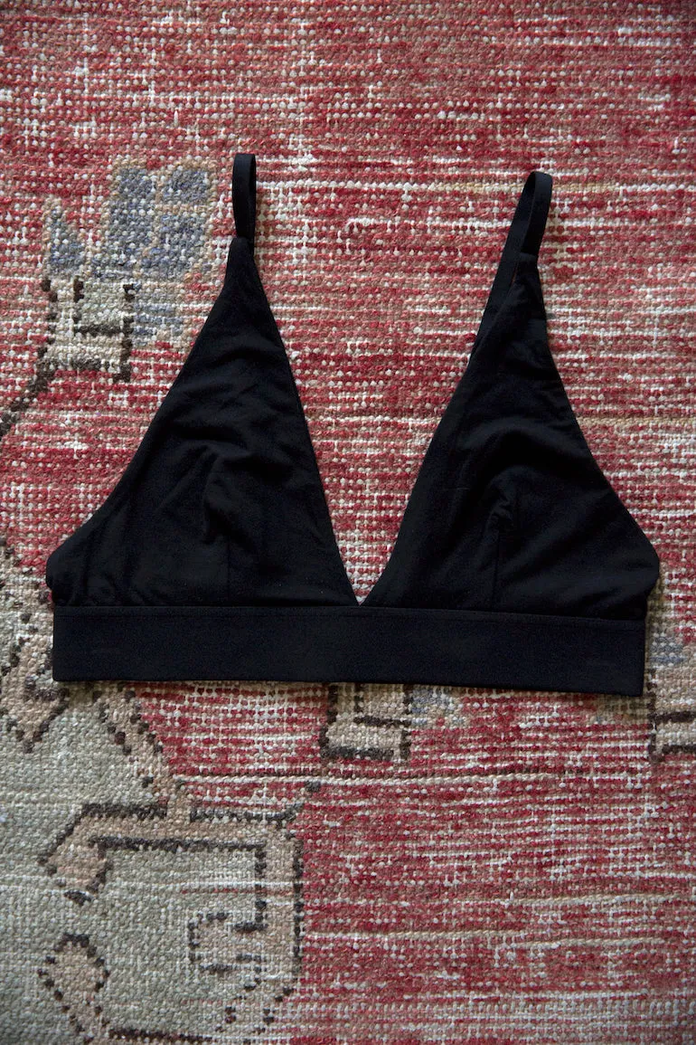 Triangle Bra - Black
