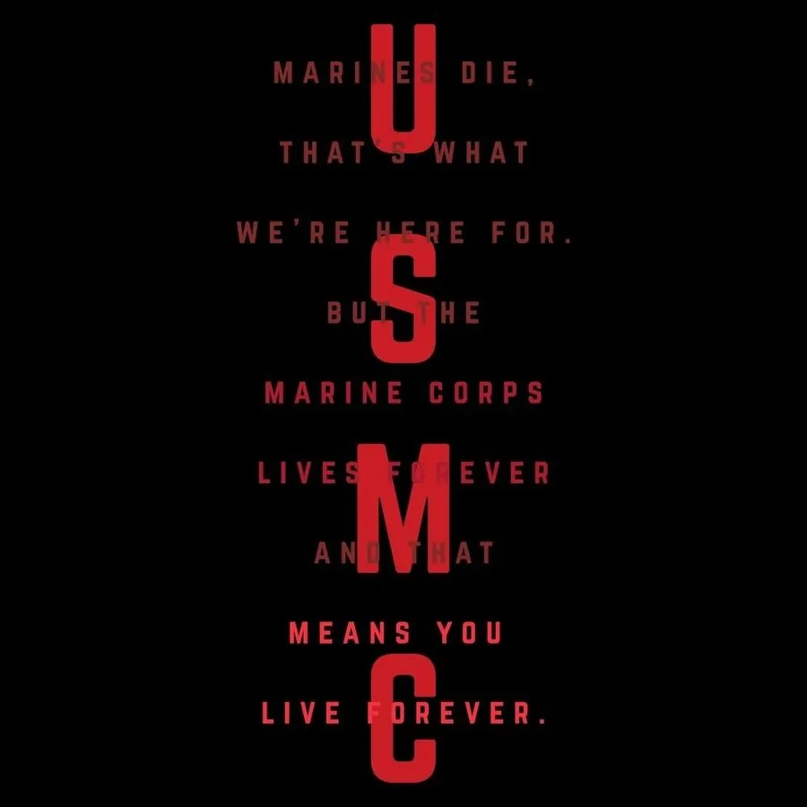 USMC - Women's Lives Forever Boyfriend Fit T-Shirt - Black