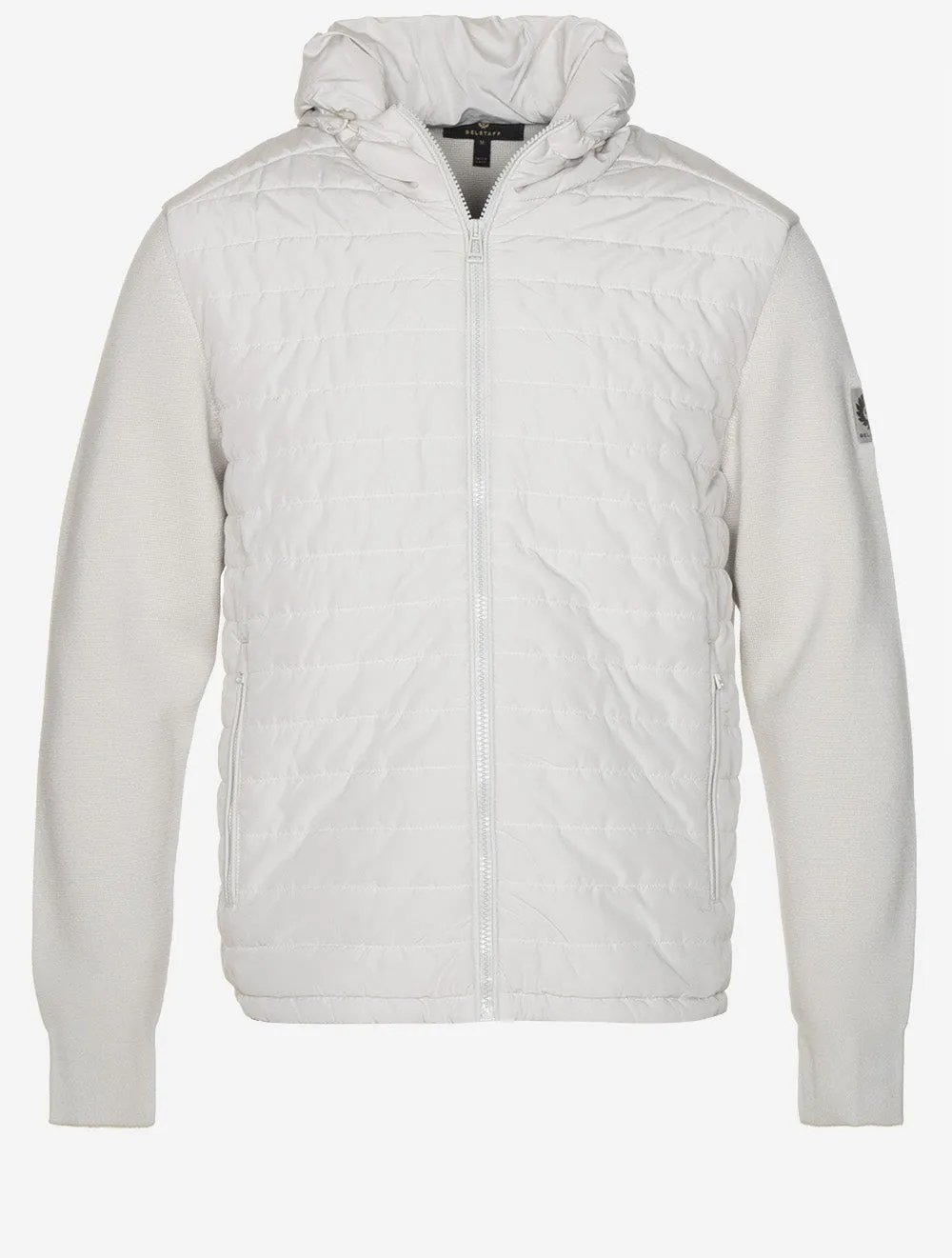 Vert Full-Zip Cardigan Stone Beige
