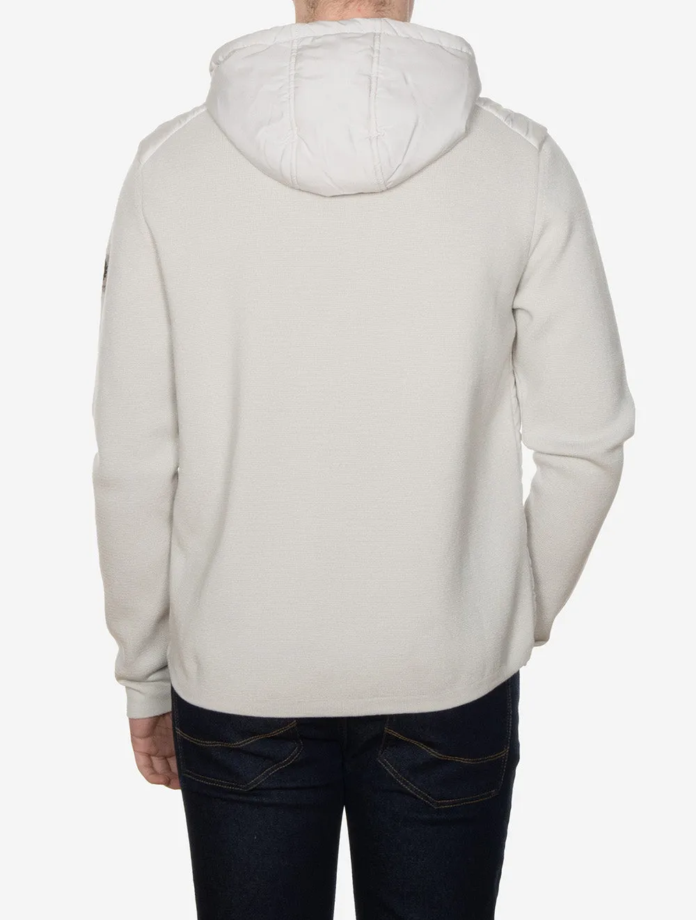 Vert Full-Zip Cardigan Stone Beige
