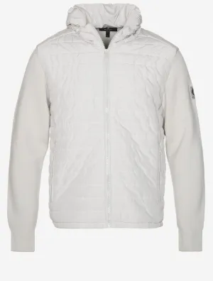 Vert Full-Zip Cardigan Stone Beige