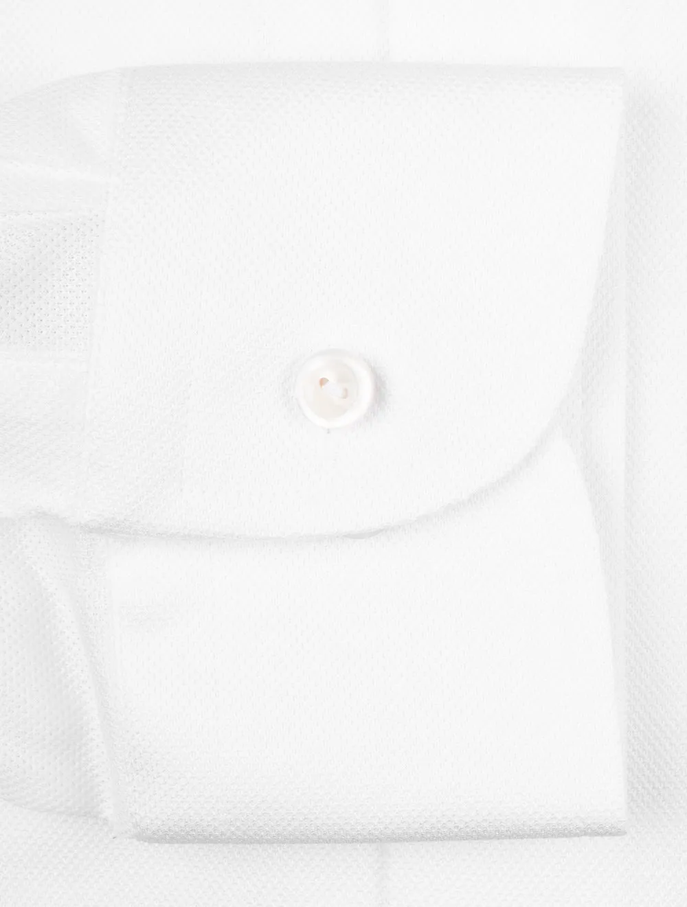 White Pique Contemporary Fit Shirt