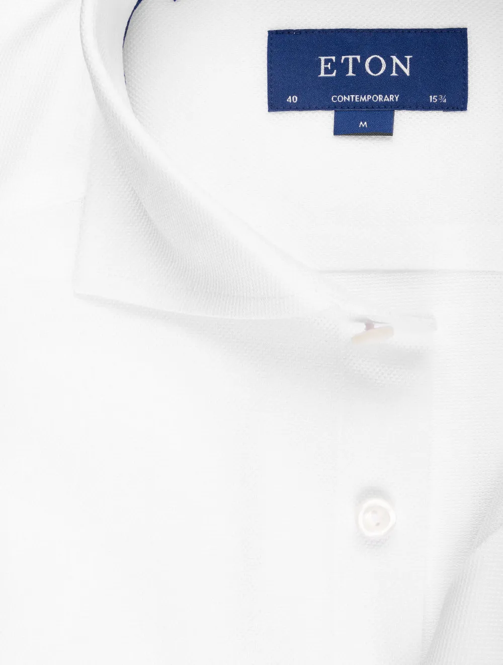 White Pique Contemporary Fit Shirt
