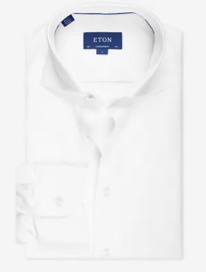 White Pique Contemporary Fit Shirt