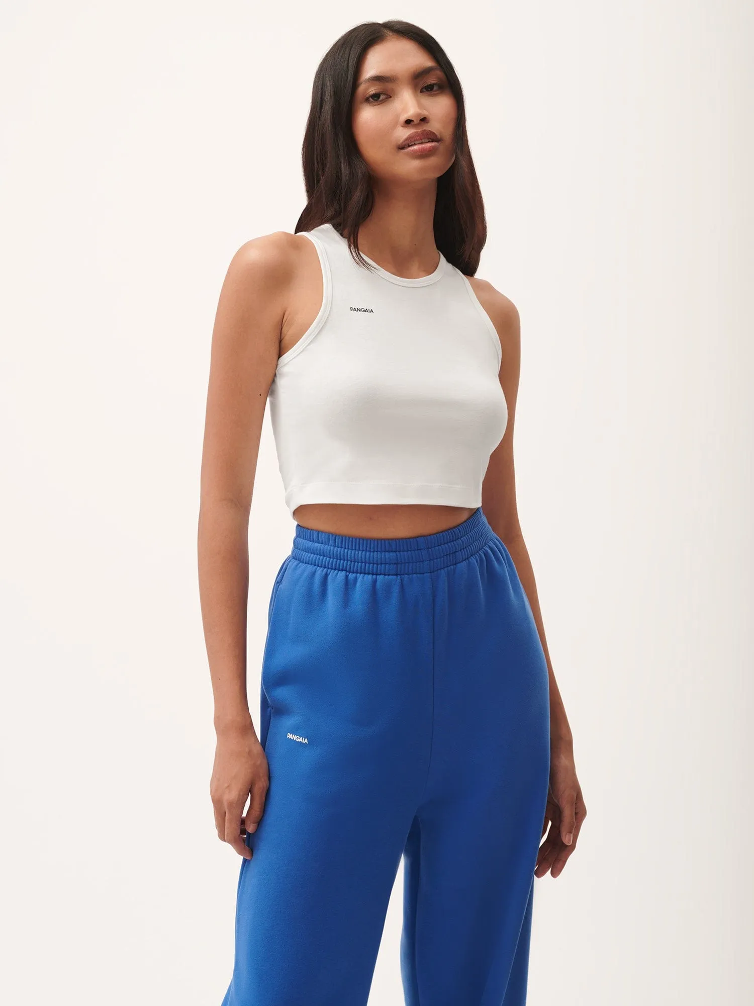 Womens 365 Midweight Straight Leg Track Pants—Gaia Blue
