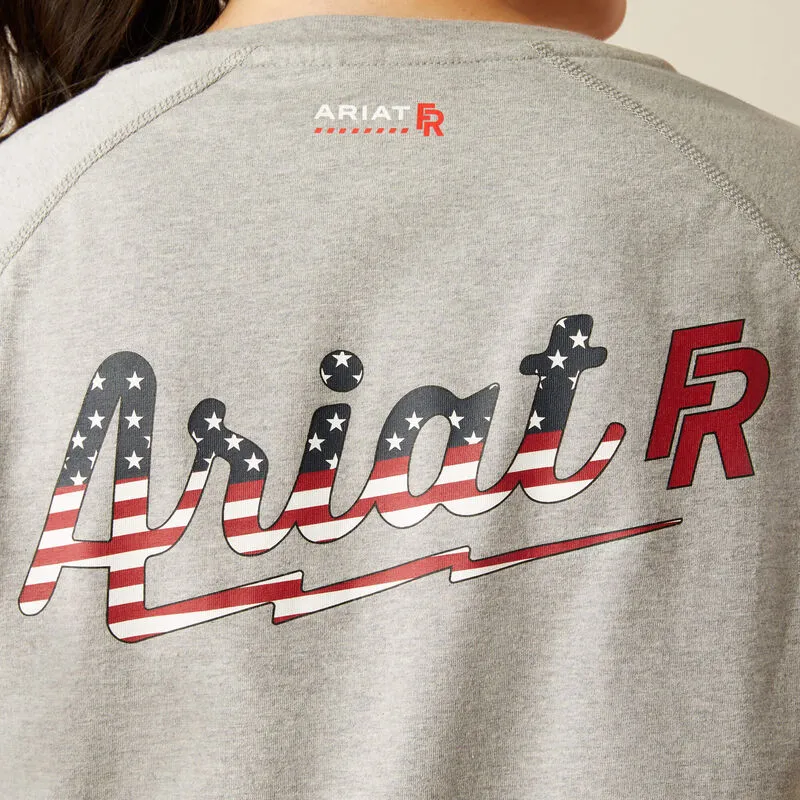 Women's FR Air Bolt T-Shirt - Heather Grey