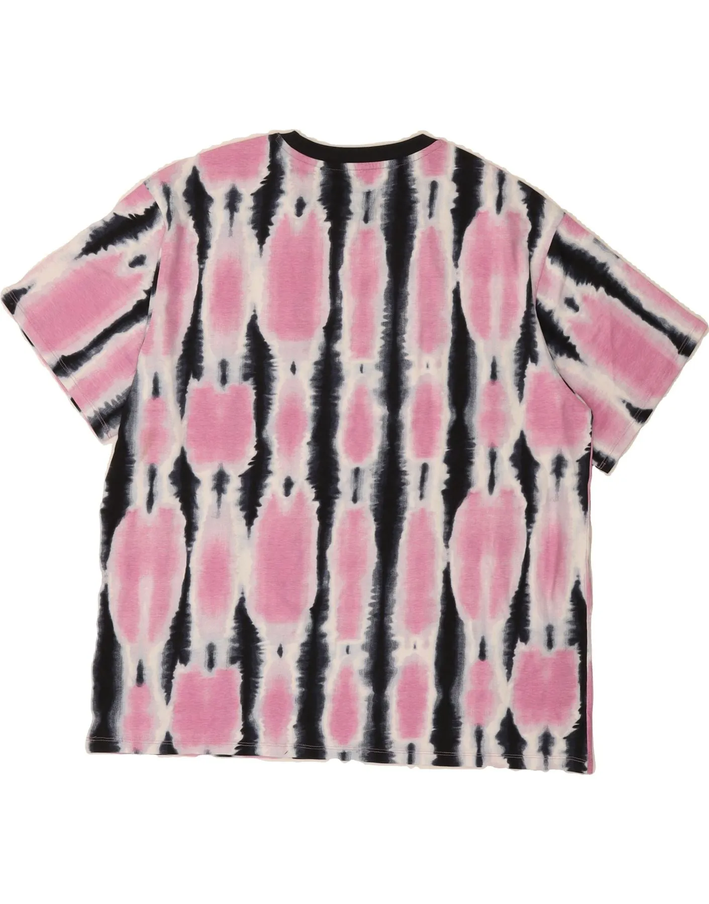 WRANGLER Mens T-Shirt Top Medium Pink Tie Dye Cotton