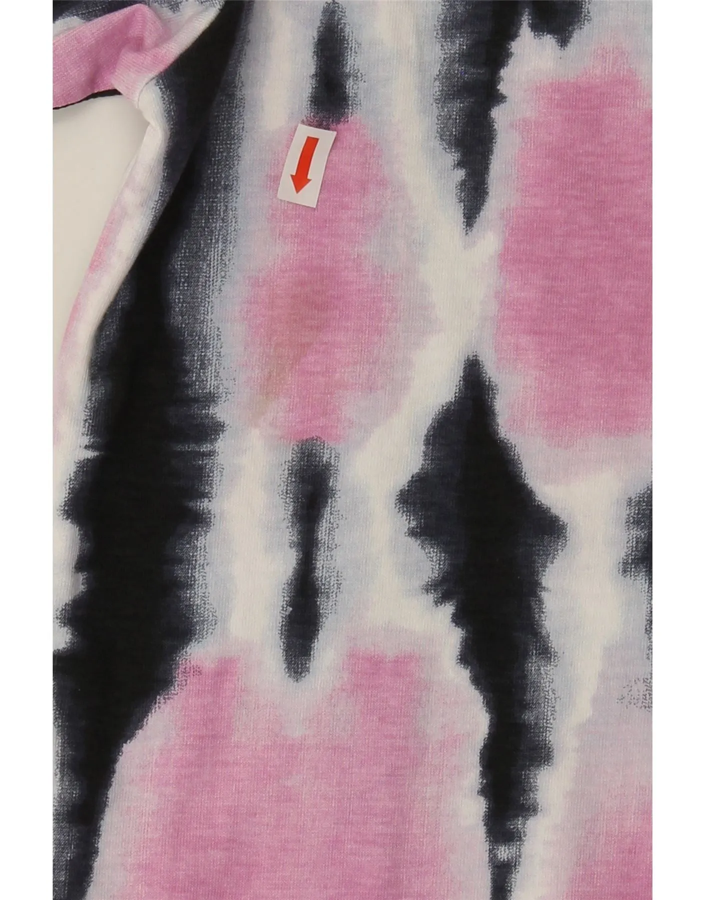 WRANGLER Mens T-Shirt Top Medium Pink Tie Dye Cotton